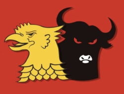 Pasang Surut PDIP dan Gerindra